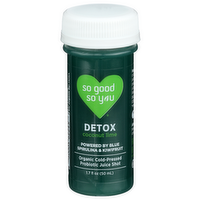 SO GOOD SO YOUconut Lime Juice Detox Probiotic Shot - 1.7 Fluid Ounce