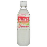Calpico White Peach Non Carbonated Japanese Soft Drink - 16.9 Fluid Ounce
