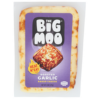 The Big Moo Roasted Garlic Baked Cheese - 6 Ounce