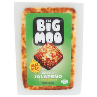 The Big Moo Hoppin' Jalapeño Baked Cheese - 6 Ounce