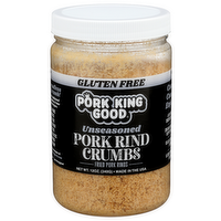 PORK KING GOOD Unseasoned Rind Crumbs - 12 Ounce