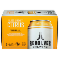 Revolver Brewing Blood & Honey Citrus Blonde Ale - 6 Count