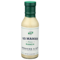 Yo Mama's Foods American Ranch Salad Dressing And Dip - 13 Ounce
