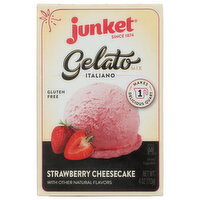 junket Strawberry Cheesecake Gelato Mix - 4 Ounce