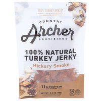 Country Archer Provisions Jerky Hickory Smoke Turkey - 2.5 Ounce