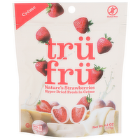 TRUFRU Strawberry Nature's Hyper-Dried Stawberries & Creme - 4.2 Ounce