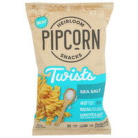 PIPCORN HEIRLOOM SNACKS Sea Salt Salty Snack Twists - 4.5 Ounce