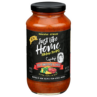 Just Like Home Pasta Sauce Zesty Tomato Basil & Cheese - 25 Ounce