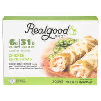 REAL GOOD FOODS CO. Enchilada Chicken Grande - 4.5 Ounce - 2 Count