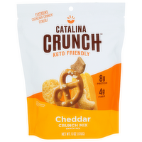 Caralina Crunch Cheddar Keto Friendly, Low Carb Catalina Mix Snack Protein Snacks - 6 Ounce