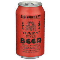Big Country Organic Brewing CO. Hazy Ipa - 12 Fluid Ounce