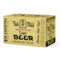 Big Country Organic Brewing Company TexMex Lager Beer - 12 Fluid Ounce