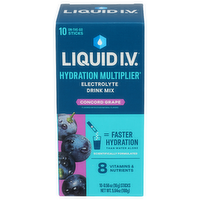 LIQUID I.V. Hydration Multiplier Electrolyte Drink Mix - 0.564 Ounce - 10 Count