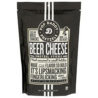 Pop Daddy Cheese Beer Pretzels Seasoned - 7.5 Ounce
