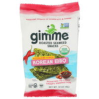 Gimme Organic Seaweed Snack Korean BBQ - 0.32 Ounce