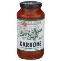 Carbone Bell Peppers & Onions Pasta Sauce - 24 Ounce