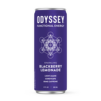 Odyssey Elixir Blackberry Lemonade Sparkling Odyssey Energy - 12 Fluid Ounce
