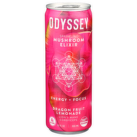 Odyssey Elixir Dragon Fruit Lemonade Sparkling Energy - 12 Fluid Ounce