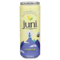 JUNI Lemon Sparkling Tea With Adaptogens - 12 Fluid Ounce