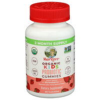 MARYRUTH's Strawberry Organic Kids Probiotic Gummies - 60 Count
