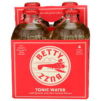 Betty Buzz Tonic Water - 9 Fluid Ounce - 4 Count
