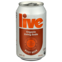 Live Soda Root Beer New Fashioned - 12 Fluid Ounce