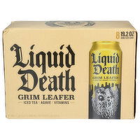 LIQUID DEATH Grim Leafer Singles - 19.2 Fluid Ounce - 8 Count