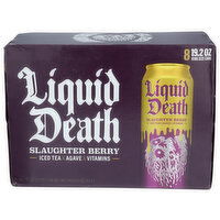 Liquid Death Slaughter Berry Singles - 19.2 Fluid Ounce - 8 Count
