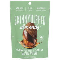 SKINNYDIPPED Mocha Splash Almonds - 3.5 Ounce