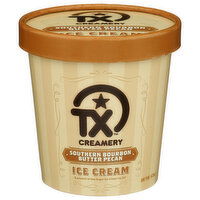 Tx Creamery Southern Bourbon Butter Pecan Ice Cream - 1 Pint