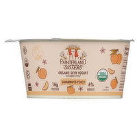 Painterland Sisters Organic Savannah's Peach Skyr Yogurt - 5.3 Ounce