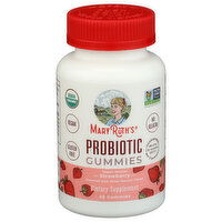 MARYRUTH's Strawberry Organic Adult Probiotic Gummies - 60 Count