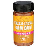 FIRE & SMOKE SOCIETY Black Pepper, Paprika, Cayenne, Garlic, Mustard, Thyme & Salt a Louisiana-Inspired Blend That Brings Bayou Flair To Grilled Poultry, Game, Gumbo, And Étouffée. Dry Seasoning Chica Licka Bam Medium - 5.1 Ounce