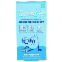 WATERBOY Weekend Recovery Blue Raspberry - 7 Gram - 8 Count