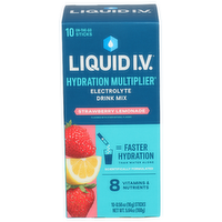 Liquid I.V. Sugar Free Strawberry Lemonade Electrolyte Drink Mix - 0.564 Ounce - 10 Count