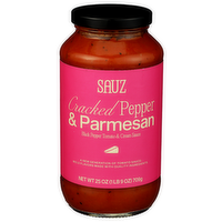 Sauz Cracked Pepper & Parmesan - 25 Ounce