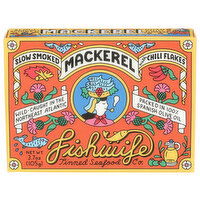 Fishwife Tinned Seafood CO. Smoked Mackerel With Chili Flakes - 3.7 Ounce