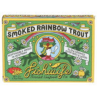 Fishwife Tinned Seafood CO. Smoked Rainbow Trout - 3.7 Ounce