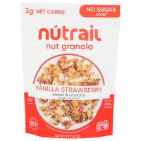 Nutrail Vanilla Strawberry Granola Keto Nut - 8 Ounce
