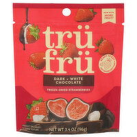 Tru Fru Strwby Gs Hd Wte Dk Choc - 3.4 Ounce