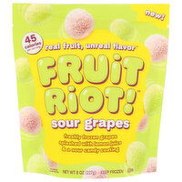 Fruit RIOT! Grapes Frozen Candy Sour - 8 Ounce