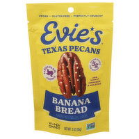 EVIE's Snacks Banana Bread Pecans - 3 Ounce