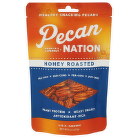 Pecan Nation Honey Roasted Snacking Pecans - 4 Ounce