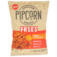 Pipcorn Heirloom Snacks Fiery Cheddar Salty Snack Fries - 5 Ounce