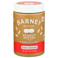 Barney Butter Bare Smooth Peanut - 16 Ounce
