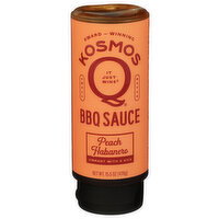 Kosmos Q Sauce BBQ Peach Habanero - 15.5 Ounce