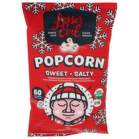 Lesserevil Organic Sweet & Salty Popcorn - 6.4 Ounce