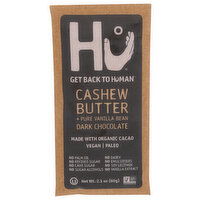 Hu Dark Chocolate Bar Cashew Butter + Pure Vanilla Bean - 2.1 Ounce