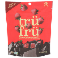 Tru Fru Dark Chocolate Strawberries - 4.2 Ounce