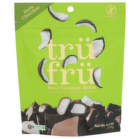 Tru Fru Dark Chocolate Coconut Melts - 4.2 Ounce